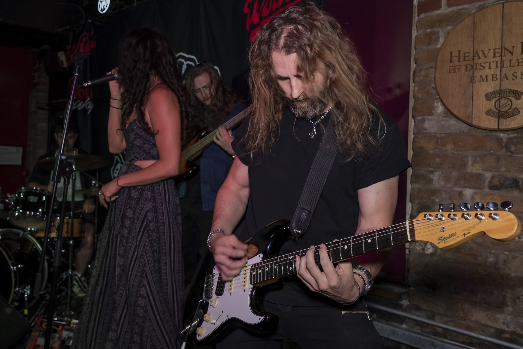 Cash Ulrich performing on stage