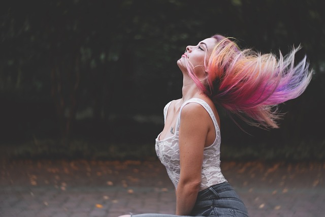 Creative Colour Treatment for Extra-Long Hair