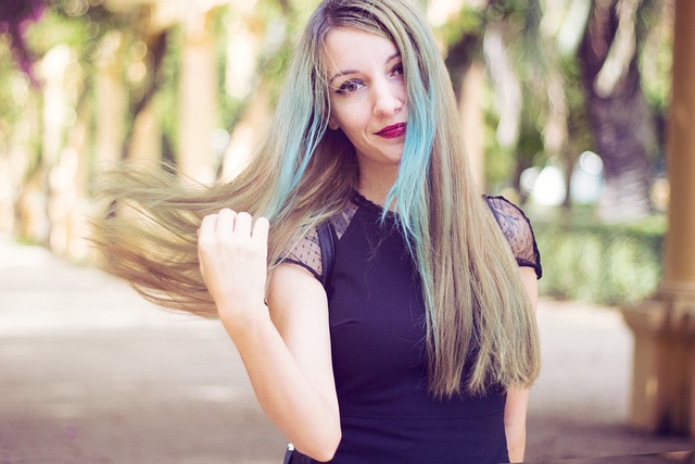 Creative Colour Treatment for Short Hair