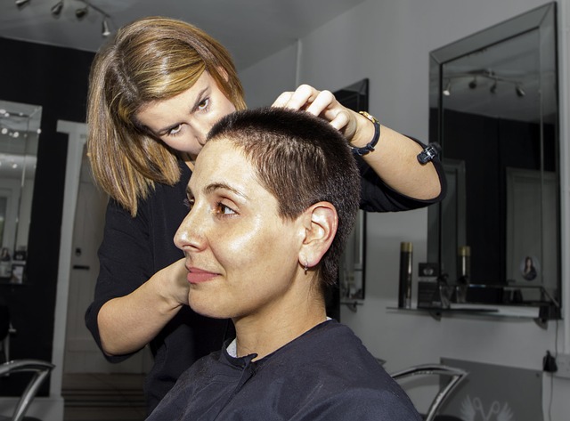 Ladies Short Haircut