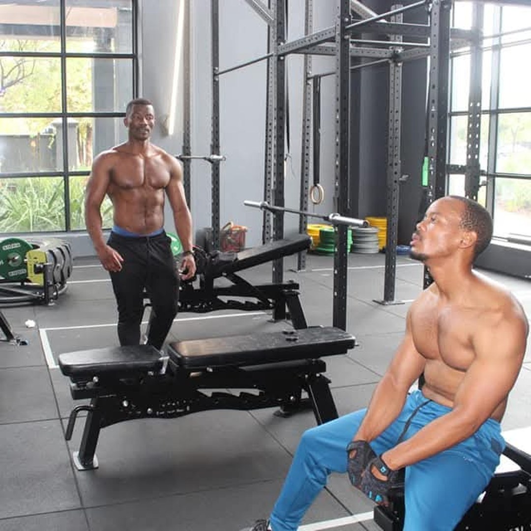 A training session in progress