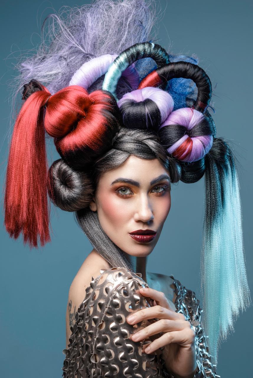 Editorial colour and dressing work by Candice Davy